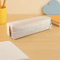 Slim Pu Leather Pencil Pouch - (1 Pc)