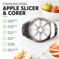 Apple Shape Apple Cutter Stainless Steel Fruit Slicer Corer For Kitchen (1 Pc)