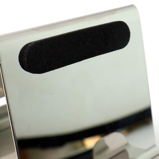Stainless Steel Universal Mobile  Tablet Stand Holder - (1 Pc)