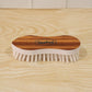 Cloth Washing Brush Wooden Background