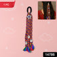Traditional Multicolor Braided Hair Accessory Stylish Kodi String Bow (1 Pc)