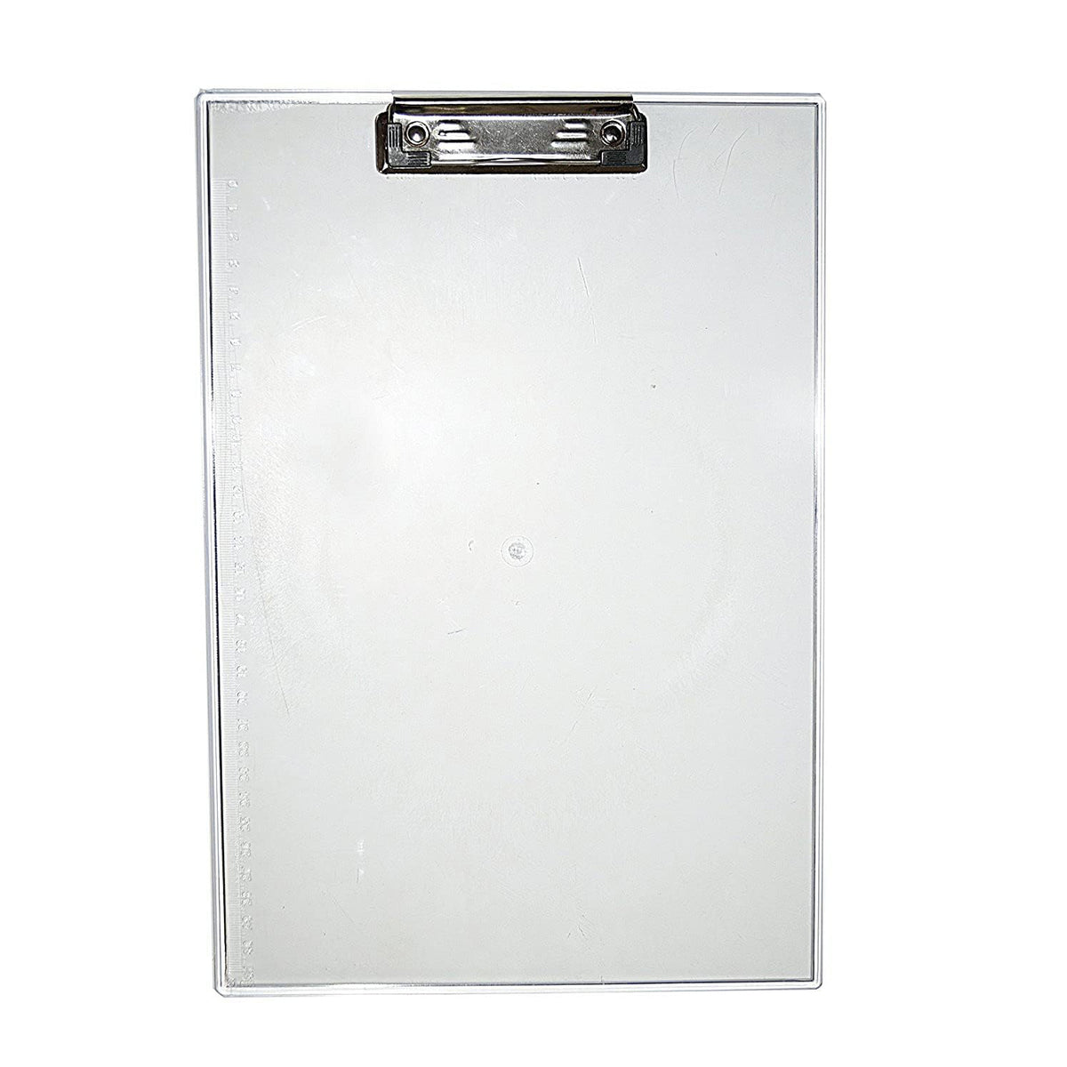 4080 Transparent Premium Exam Pad Best For Students In All Exams Unbreakable Flexible Board With A Centimeter Measuring Side Pad For School  Exam Use