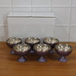 6 Pc Stainless Steel Dessert Bowl Cup Set With Stand