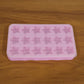 18 Grid Star Shape Ice Cube Tray With Lid (1 Pc)
