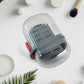 Multipurpose Soap Box Holder With Transparent Dust-proof Lid Sabudani (1 Pc)