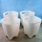 Modern Plastic Dustbin  Waste Paper Basket - (4 Pc)
