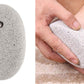 1252 Oval Shape Stone Foot Heel Scrubber For Unisex Foot Scrubber Stone