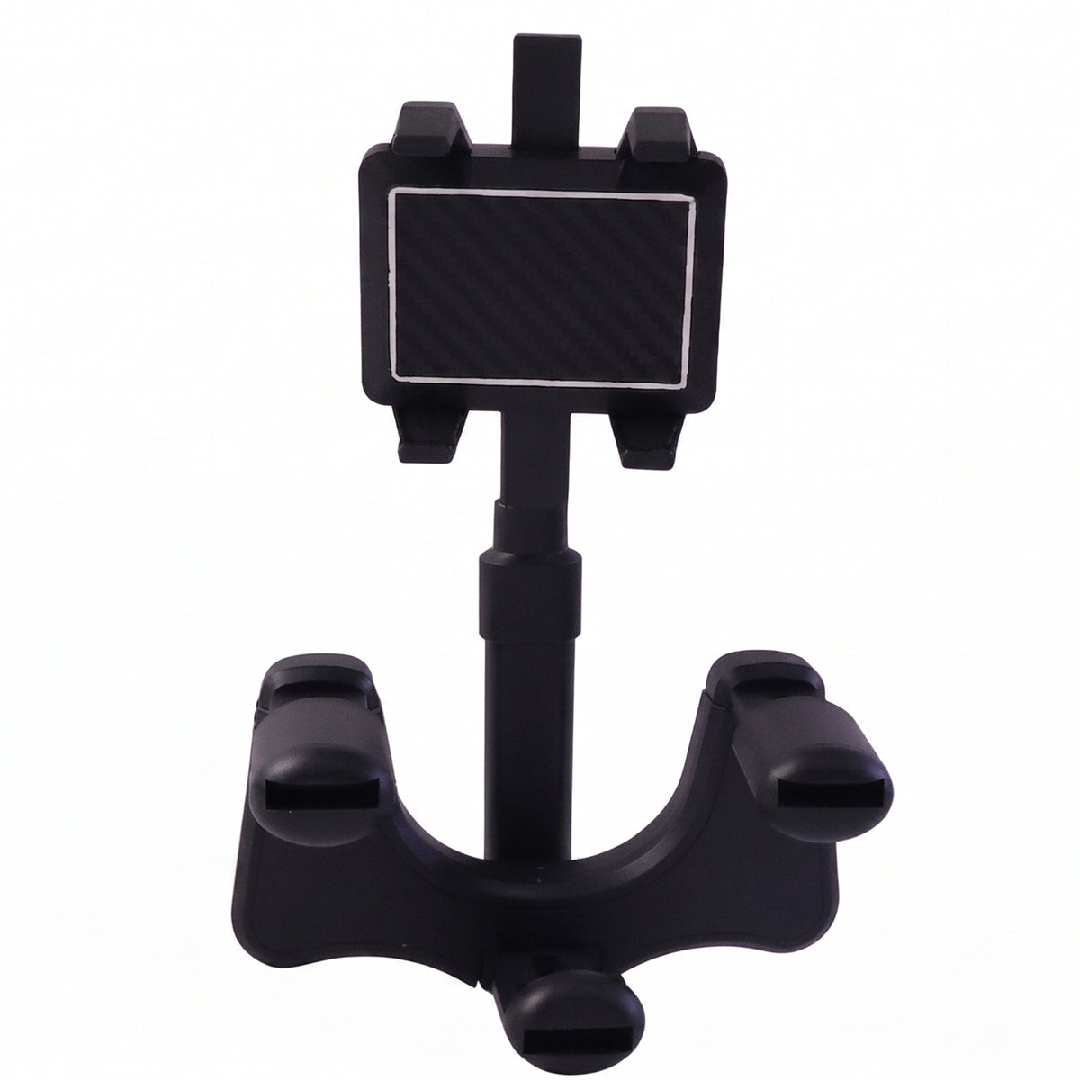 360 Degree Car Rear View Mirror Mobile Phone Holder  Adjustable  Secure Fit