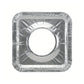 Aluminum Gas Stove Burner Protector Covers (10 Pc  23x23 Cm)