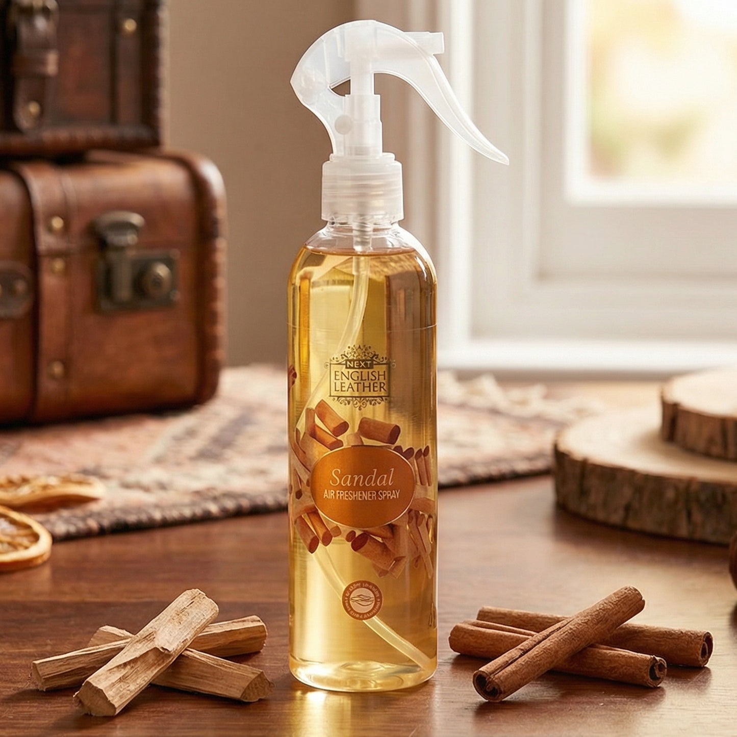 Sandal Fragrance Air Freshener Spray For Home Room  Office Use (250 Ml)