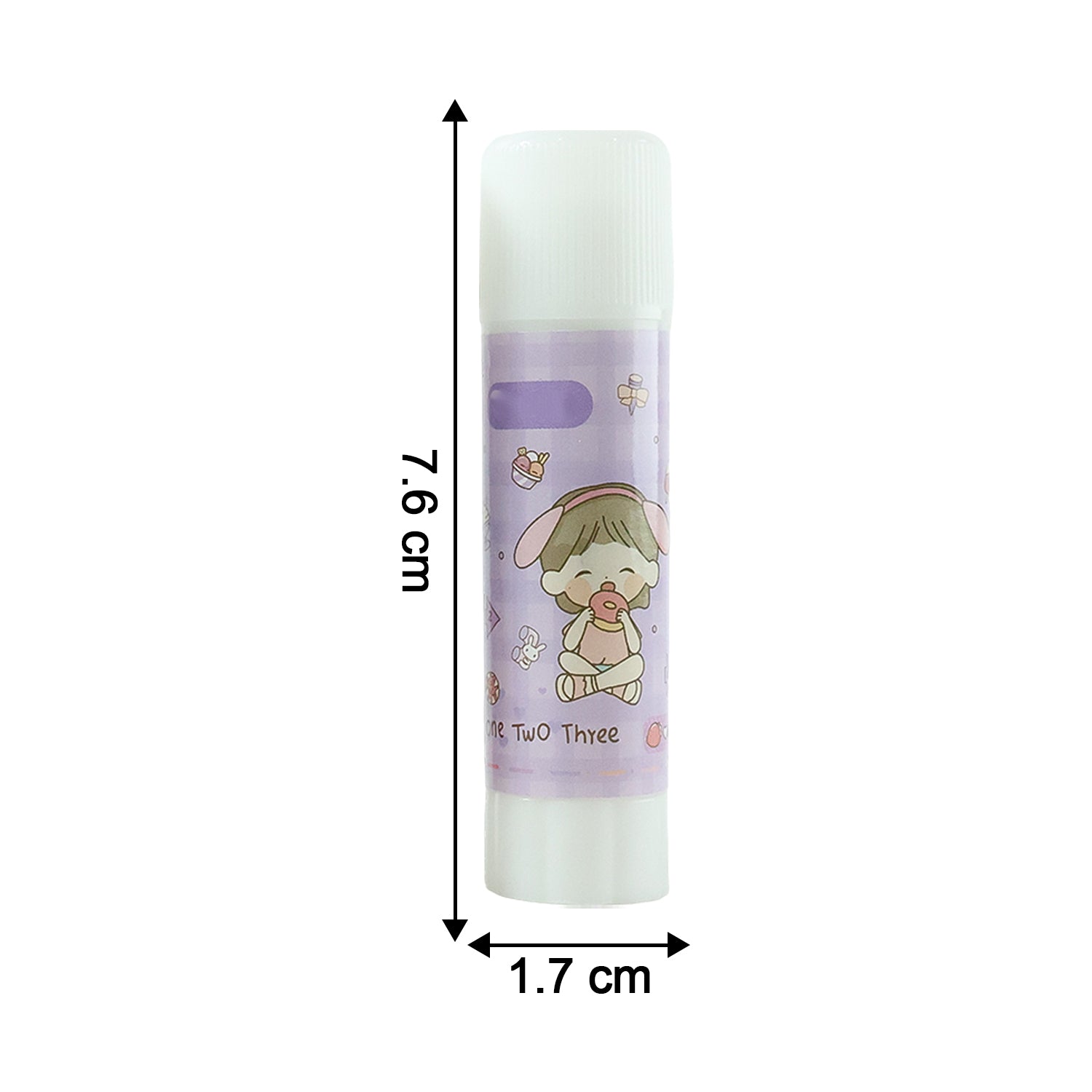 Cartoon-themed Solid Glue Stick Pack Of 5