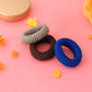 Tyre Shape Hair Rubber Bands Pack Of 3 (Multicolour)