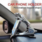 6469 Jaguar Leopard Shape Plastic Phone Clip Mobile Phone Holder For Car Use