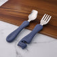 Supermom Foodie Stainless Steel Spoon  Fork (2 Pc Set)