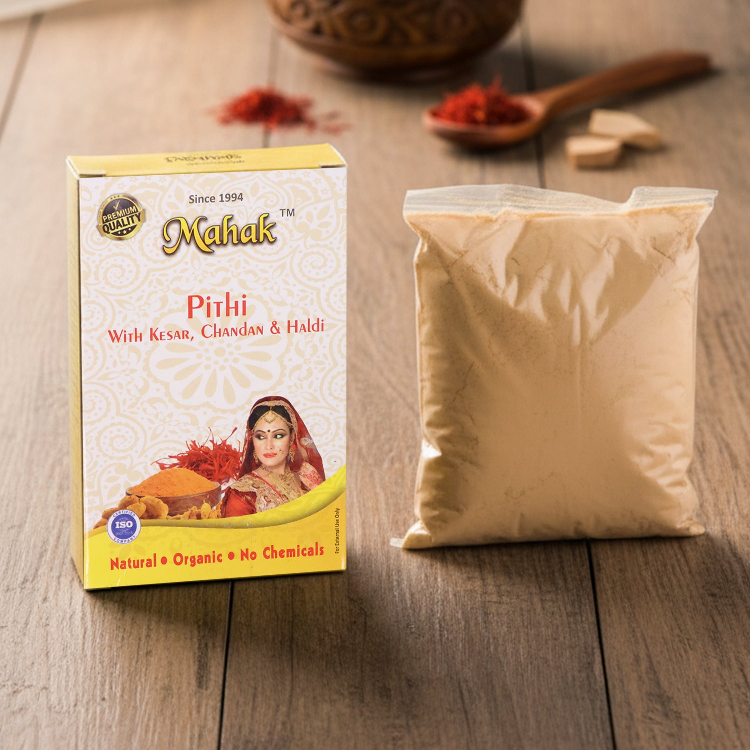 Traditional Face And Body Mahak Pithi  100 Gm