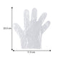 Disposable Clear Plastic Gloves (100 Pc Large)