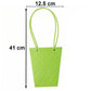 Stylish Foldable Flower Packaging Bag With Handle For Bouquet And Gifting (1 Pc)