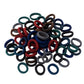 Small Hairbands Bands For Hair Rubber Bands (Pack Of 50  Multicolour)