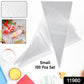 Disposable Piping Bags (100 Pcs Set  Small)